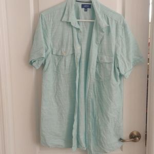 Apt.9 Men's Size Large Short sleeve dress shirt